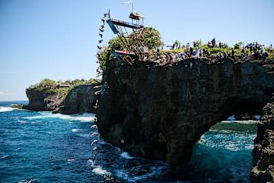 BE26-006 | フローライト RedBull Pocket スペイン Red Bull Cliff Diving Bali Indonesia 2026: Location