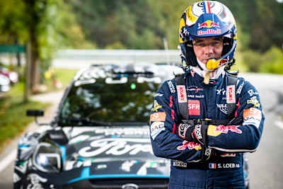 Sébastien Loeb tokom testiranja u Španiji 19. oktobra 2021. godine