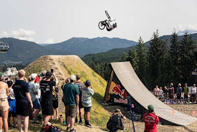 Alma Wiggberg performs at Red Bull Joyride in Whistler, Canada on July 27, 2024.