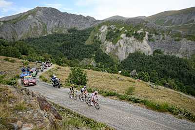 Jai Hindley at stage 20 of the Tour de France 2026