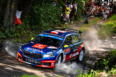 Reigning champion Miko Marczyk returned to form on his home roads
