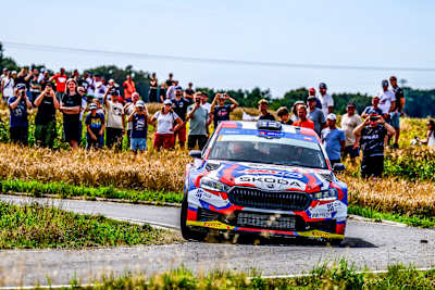 Teemu Suninen on his way to victory on Rally Poland