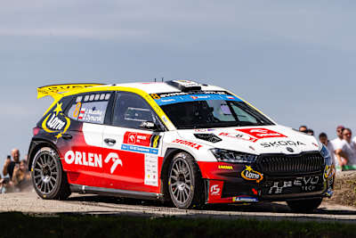Jakub Matulka shone on his home rally as the first Polish driver home