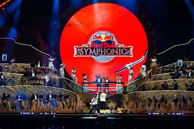 Red Bull Symphonic fills the stage with a live orchestra, DJs and vocal performers in Johannesburg, South Africa, on 14 June 2026