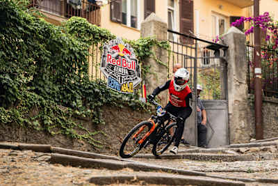 Johannes Fischbach beim Red Bull Genova Cerro Abajo am 28. Juni 2026 in Genua, Italien.