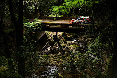 Takamoto Katsuta contesting his home rally in May
