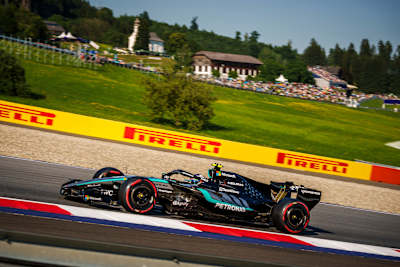 Kimi Antonelli seen during the FIA Formula One World Championship at the Red Bull Ring in Spielberg, Austria on June 26, 2026.