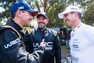 President Santiago Peña and Vice President Pedro Alliana at shakedown