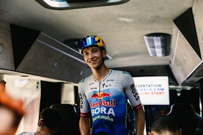 Florian Lipowitz at the Tour de France