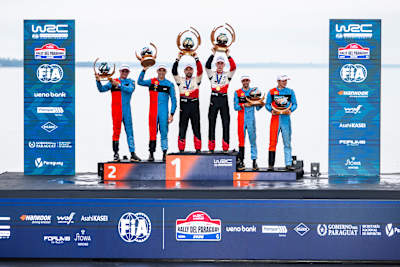 Sami Pajari, Marko Salminen, Hayden Paddon, John Kennard, Adrien Fourmaux, Alexandre Coria