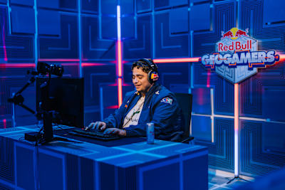 Kameto participates at the Red Bull Checkpoint GeoGamers #9, on 28th August 2025, in Paris, France.