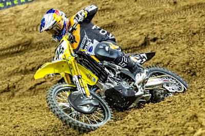 Ken Roczen at SMX World Championships Round 12 at The Dome at America’s Center in St. Louis, Missouri, USA on April 04, 2026.