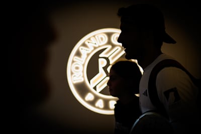 Alejandro Galán of Spain before the Alpine Paris Major Premier Padel final match held at the Roland-Garros Stadium in Paris, France in September 2025.
