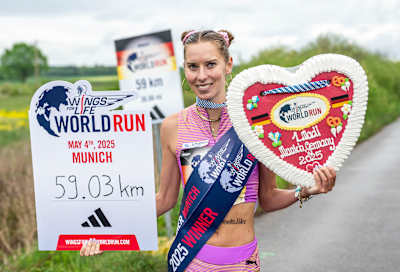 Esther Pfeiffer pretrčala je impresivnih 59,03 km tokom utrke 2025. godine