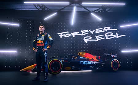 Oracle Red Bull Racing 2025 RB20 car reveal photos