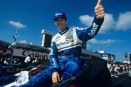 A Damon Hill el desodorante no le abandona, F1.