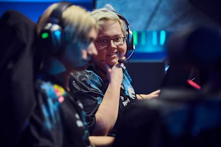 Boris "Magixx" Vorodel (R) of Team Spirit during the group play of Red Flick Invitational Copenhagen, Denmark on November 20th 2022.