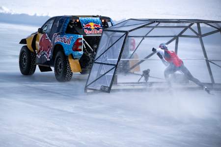 Kjeld Nuis performs during Red Bull Quest for hundred at Savalen, Norway, March 17, 2022.