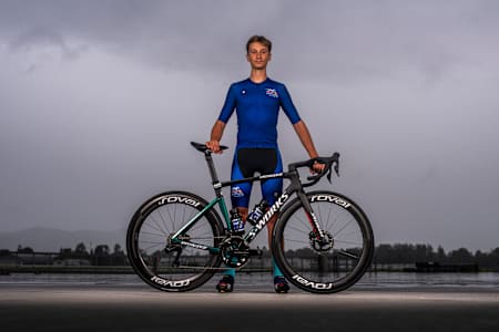 Adam Pelczar podczas Red Bull Junior Brothers Performance Camp w Salzburgu