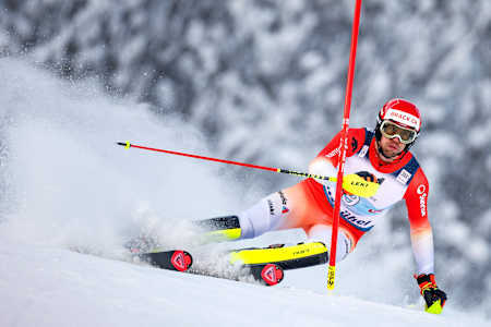 Ramon Zenhäusern (SUI) gewann 2019 in Stockholm den letzten City-Event im FIS-Weltcup. 