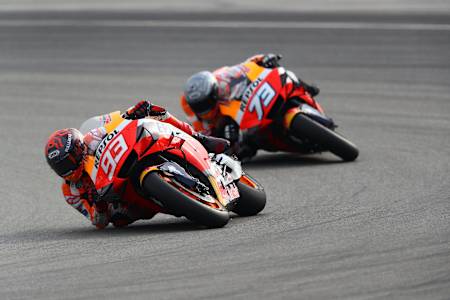 Marc Márquez ve Alex Márquez, Sepang'daki sezon öncesi testlerde turluyor. 8 Şubat 2020