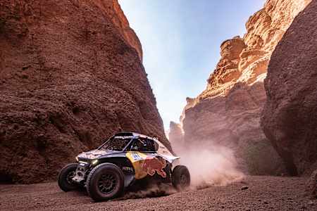 Mitch Guthrie Jr. and Kellon Walch performs at the 5th stage of Desafio Ruta 40 2023 in Salta, Argentina on September 1, 2023.