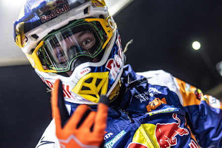 Toby Price is seen at the 1st stage of Desafio Ruta 40 2023 in La Rioja, Argentina on August 28, 2023.