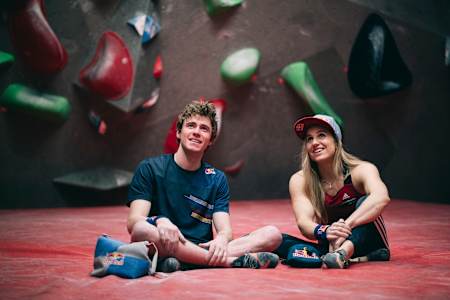 Echange avec d'autres grimpeurs