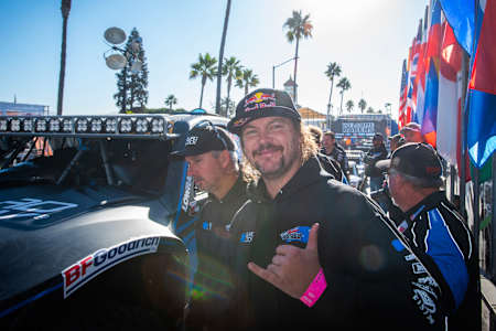 Toby Price bei der Baja 1000 in 2024.