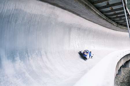 Valentina Margaglio występuje podczas treningu w Lillehammer, Norwegia, 26 października 2024 r. 
