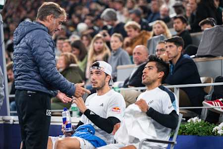 In 2024, Alejandro Galán and Fede Chingotto at the Greenweez Paris Major padel tournament held at the iconic Roland-Garros stadium in Paris, France