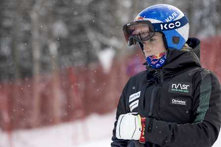 Lara Colturi während des FIS Alpinen Skiweltcups 2024-25 in Killington, Vermont, USA am 30. November 2024. 