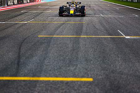 Max Verstappen of the Netherlands driving the (1) Oracle Red Bull Racing RB20 on the grid during the F1 Grand Prix of Bahrain at Bahrain International Circuit on March 02, 2024 in Bahrain, Bahrain