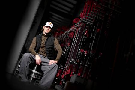 Lucas Braathen poses for a portrait in Altenmarkt, Austria on December 17, 2023.