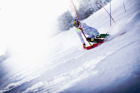 Lucas Braathen am 17. Dezember 2023 in Hinterreit, Österreich.