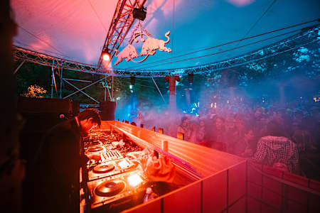 Ishi Vu performs in Dungen during the Way Out West Festival in Gothenburg, Sweden on August 10, 2019