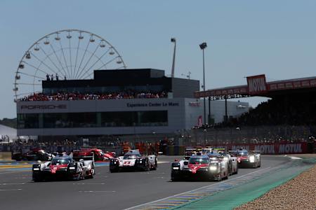 WEC, FIA World Endurance Championships, 24 Hours of Le Mans. Image shows Sebastien Buemi (SWI/ Toyota)
