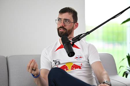 Dr. Peter Schneider seen during the recording of the Mind Set Win podcast in Leipzig, Germany on April 9, 2024.