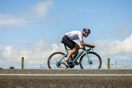 Hayden Wilde trains at his hometown in Whakatane, NZ on December 19, 2023