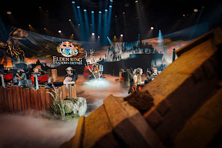 The Red Bull Levels studio presents Elden Ring 2024 in Berlin.