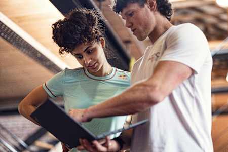 I 2023, Nadine Selaawi ved APC Thalgau, Østerrike.  