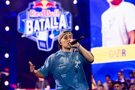Gazir en la Final Nacional de Red Bull Batalla España 2024