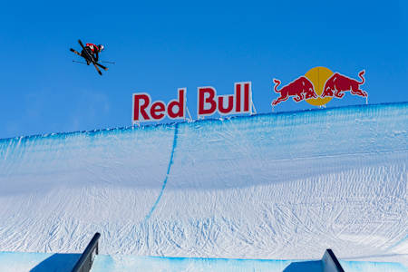 Eileen Gu performs at the Laax Open in Laax, Switzerland on January 17, 2025.