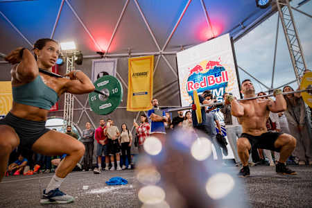 Αθλητές της ελληνικής ομάδας in action