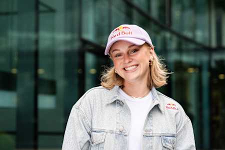 Emma Maltais poses for a portrait during a photo shoot