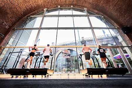 Participants seen during Red Bull Road to Hyrox in Vienna, Austria on November 14, 2025