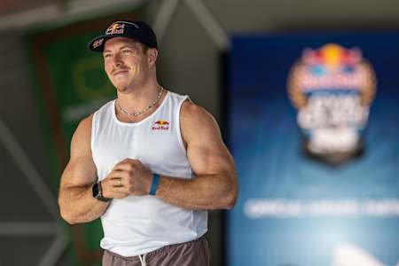 Noah Ohlsen seen during the Red Bull Gym Clash World Final in Athens, Greece on October 4, 2025 