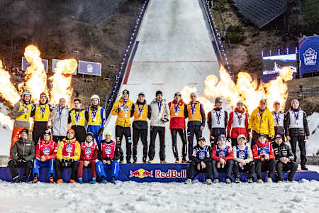 Red Bull Target Jumping 2025 in Zakopane: Das Podest