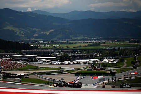 Max Verstappen of the Netherlands driving the (1) Oracle Red Bull Racing RB20 on track during practice ahead of the F1 Grand Prix of Austria at Red Bull Ring on June 28, 2024 in Spielberg, Austria. 