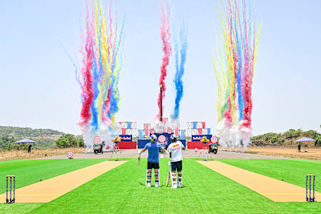 Ben Stokes and KL Rahul take on electrifying Red Bull Cricket Challenges in India